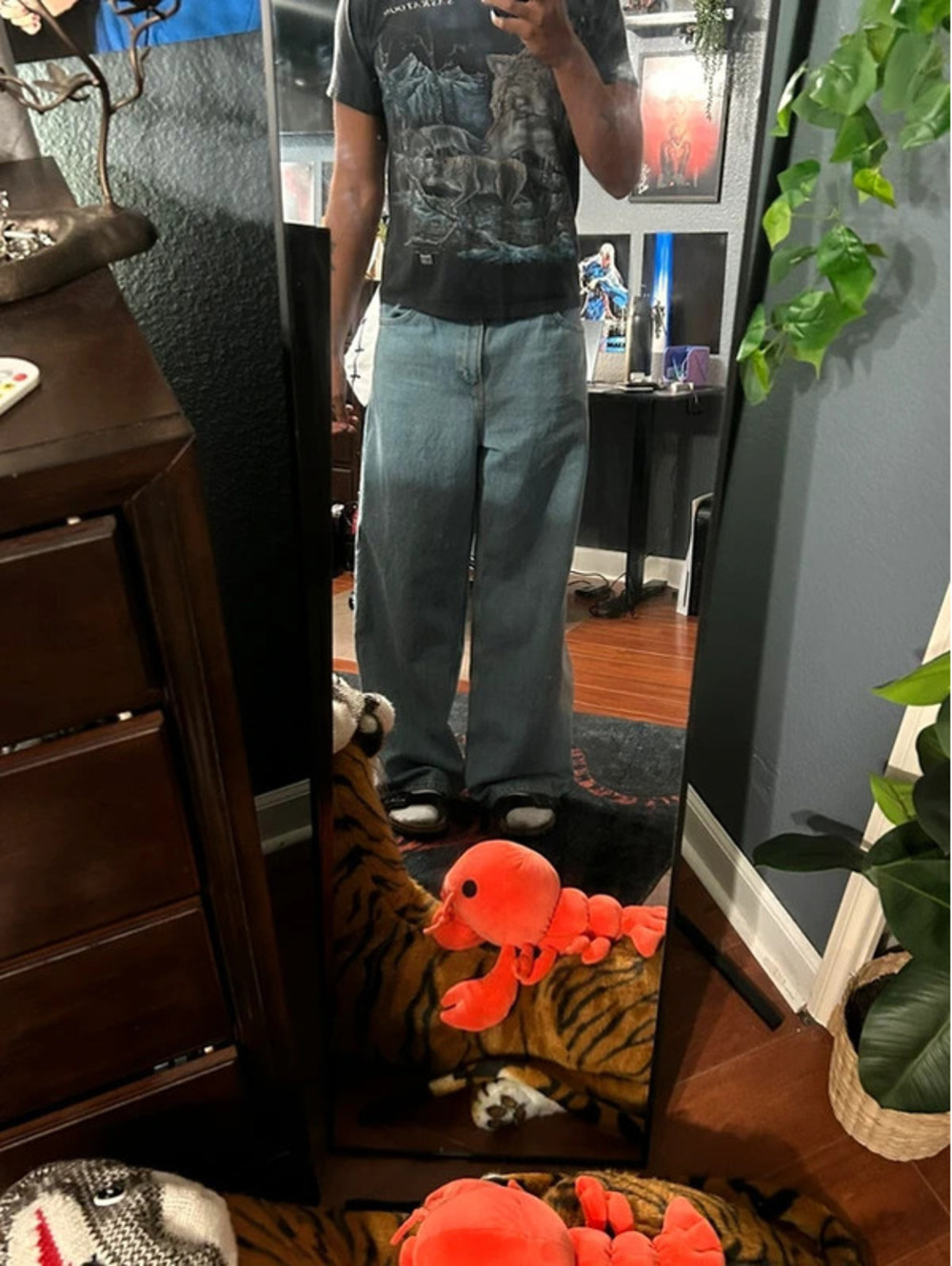 Cotton On Super Baggy Light Blue Jeans